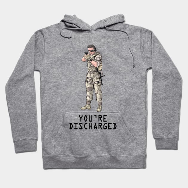 You're Discharged Hoodie by PreservedDragons